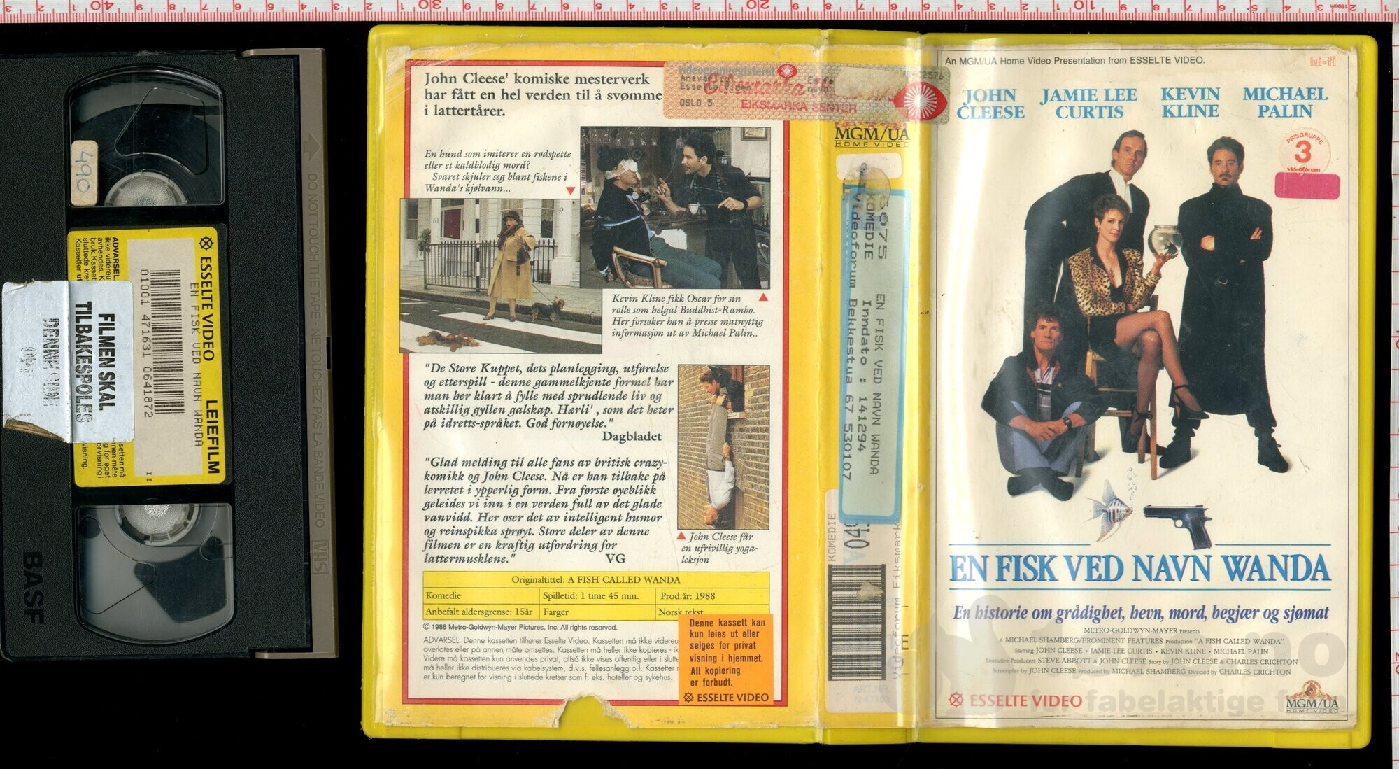 VHS - En fisk ved navn wanda