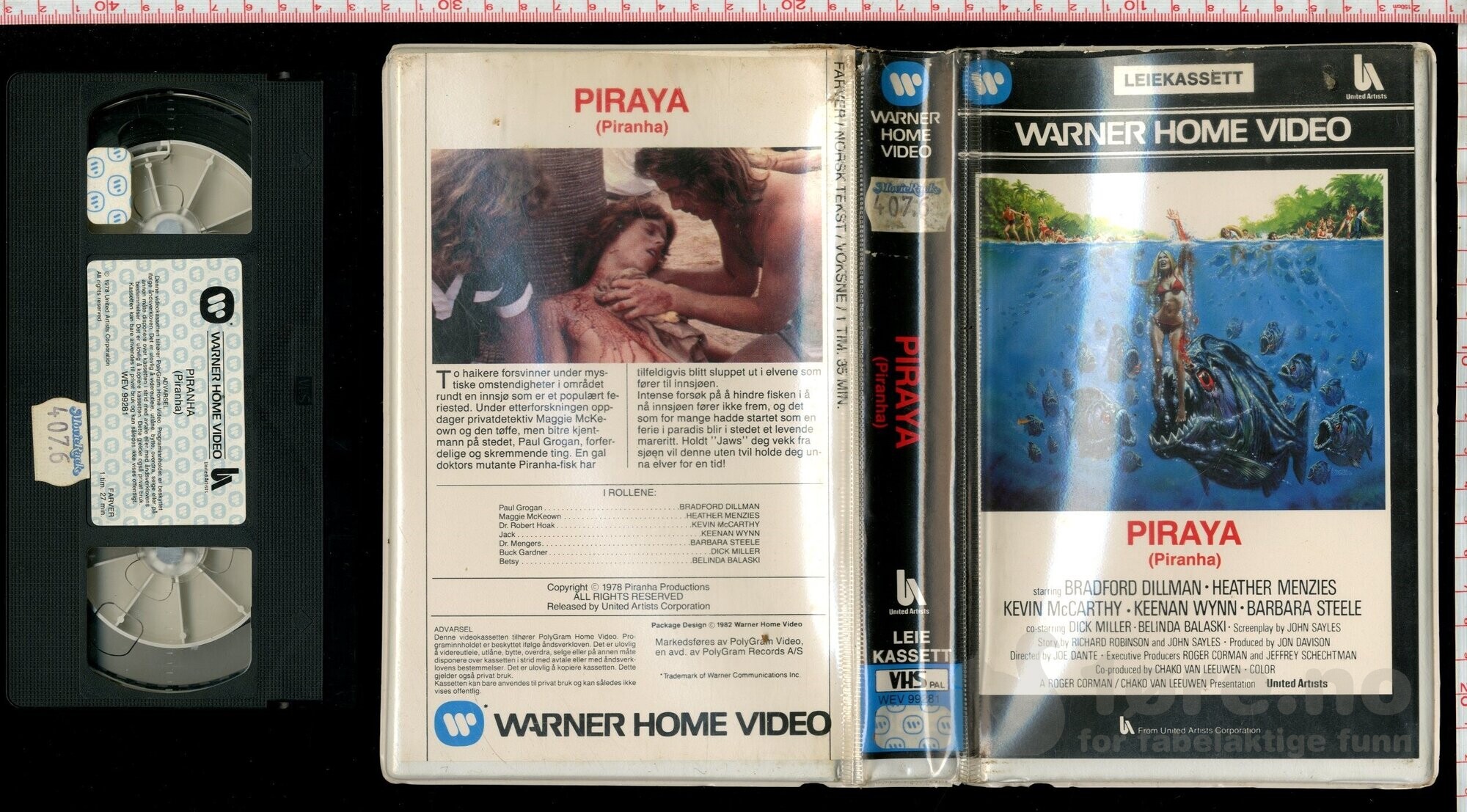 VHS - PIRAYA