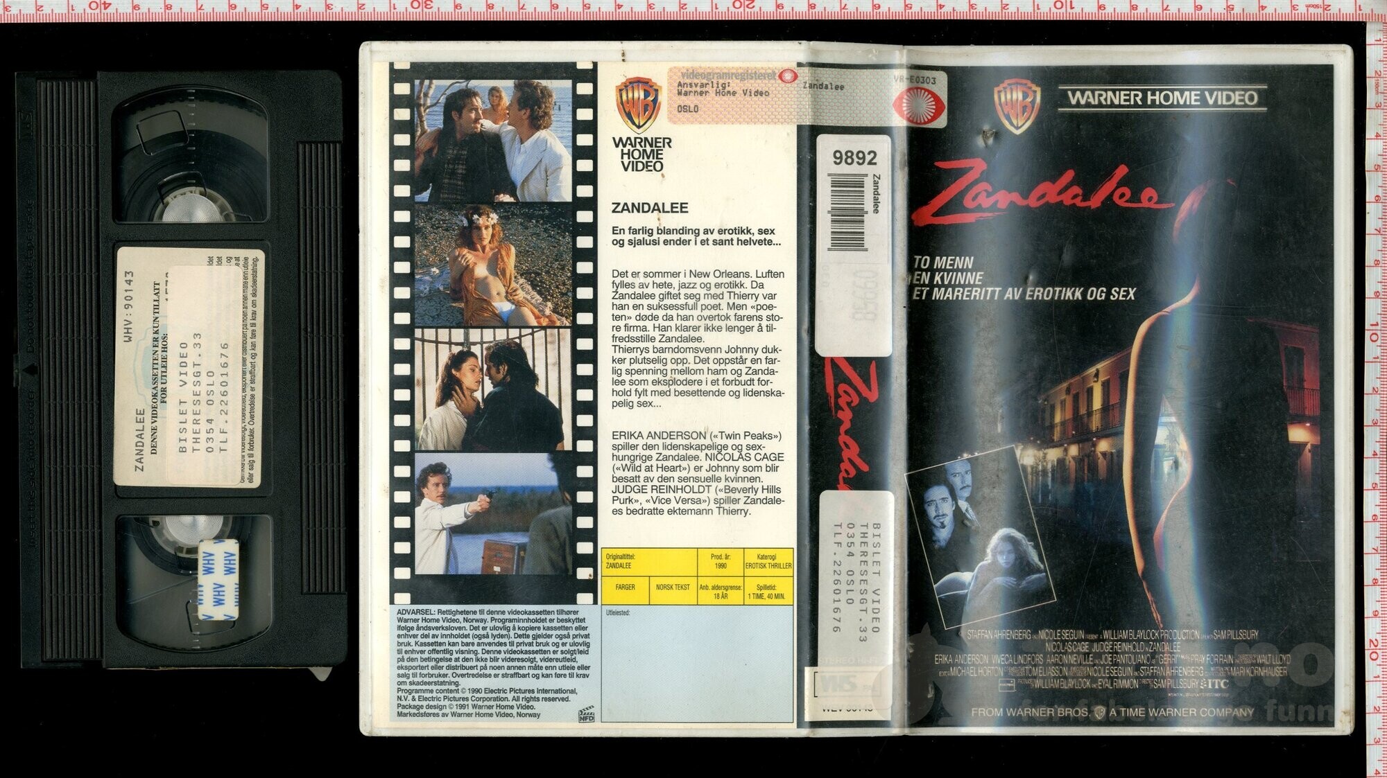 VHS - Zandalee