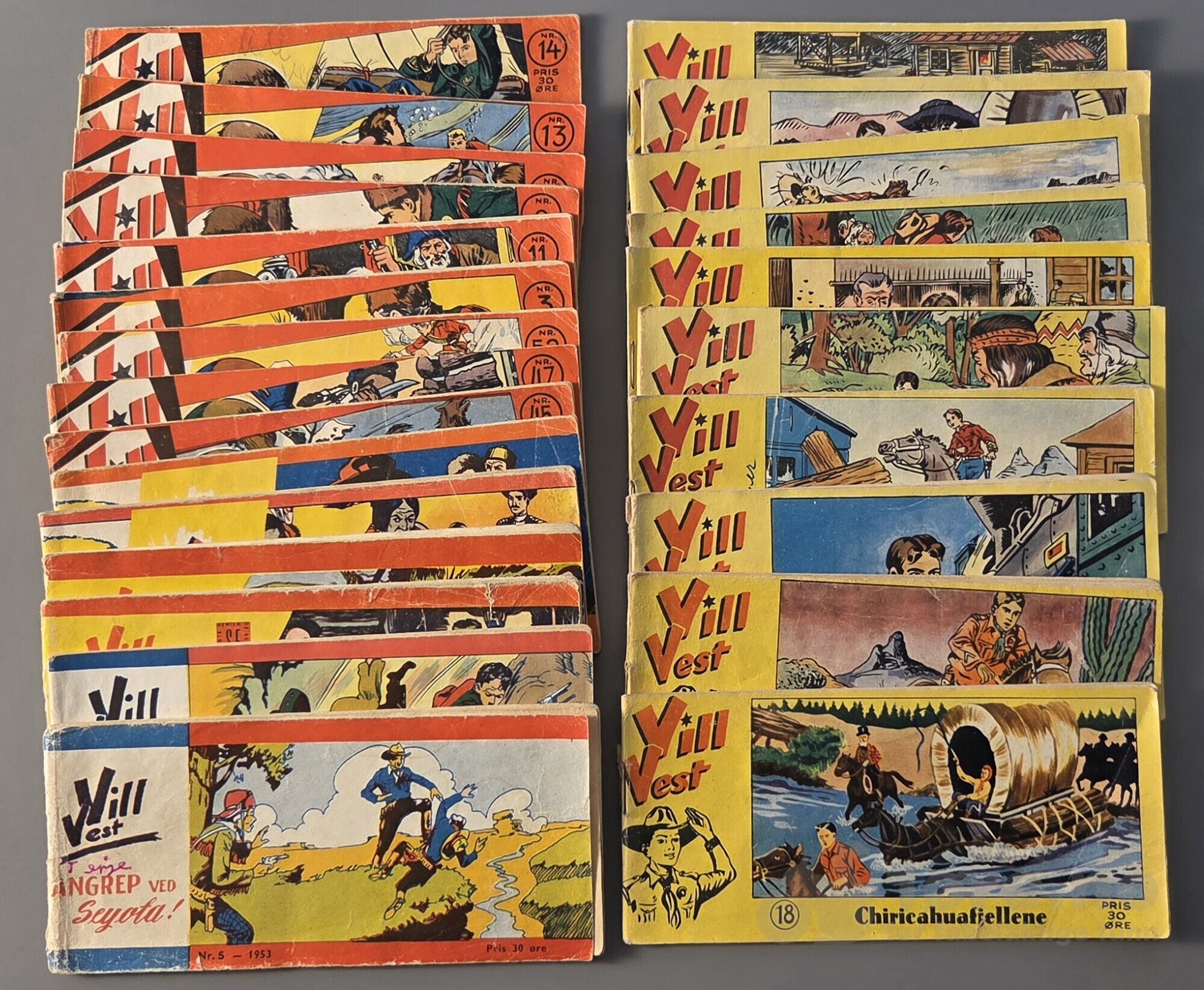VILL VEST 1953-1954