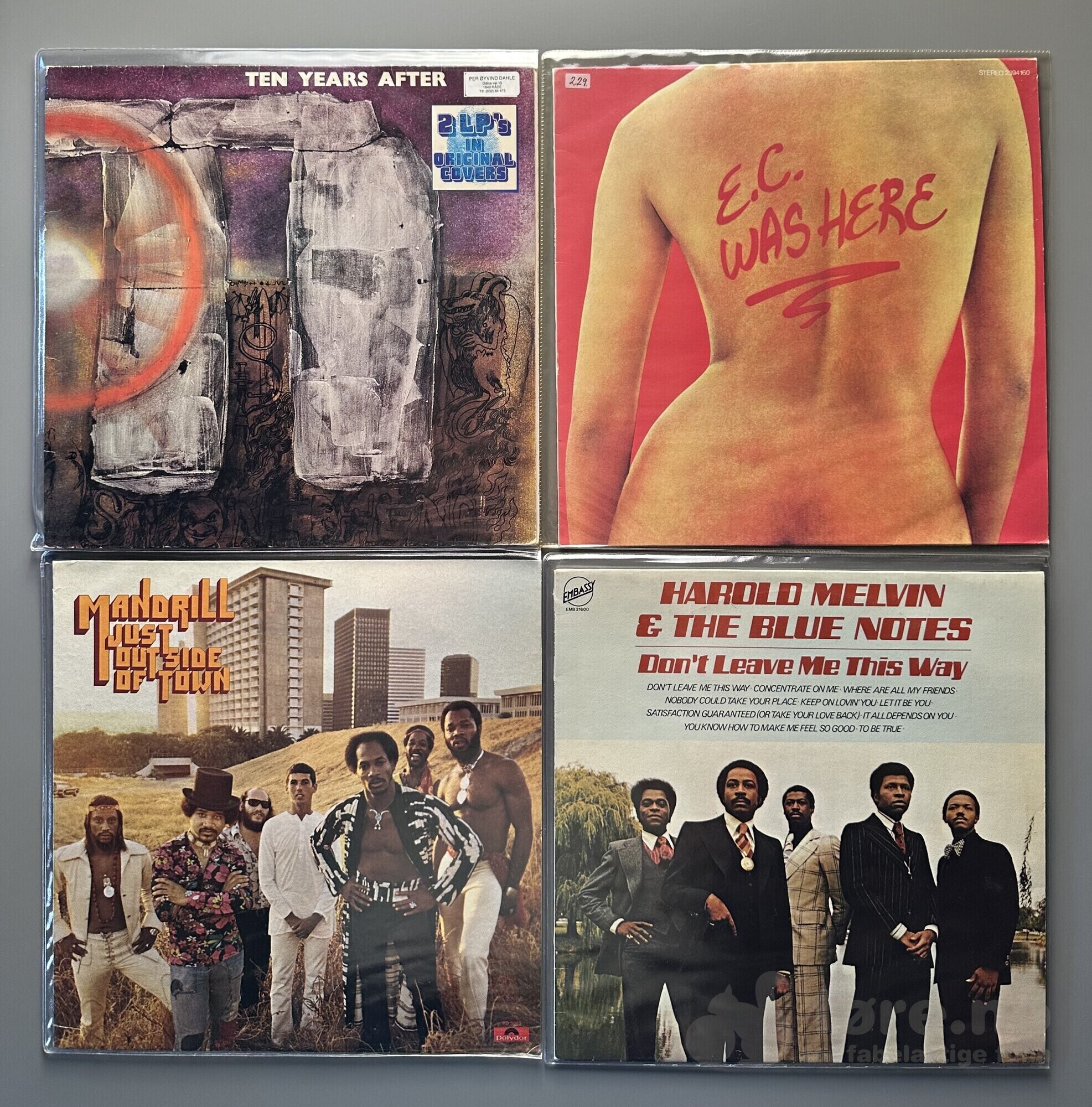 Vinylplater diverse artister