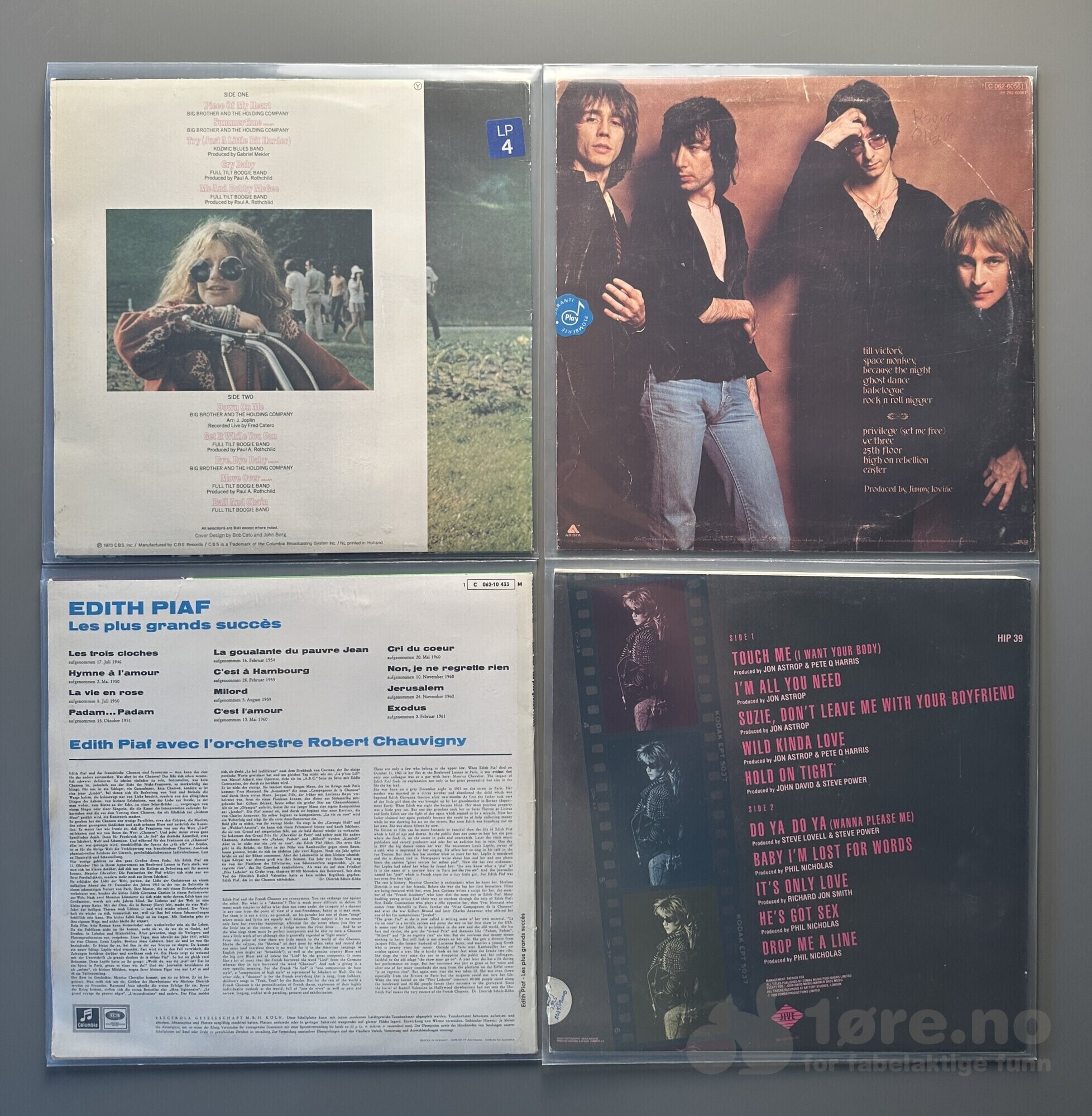 Vinylplater kvinnelige artister