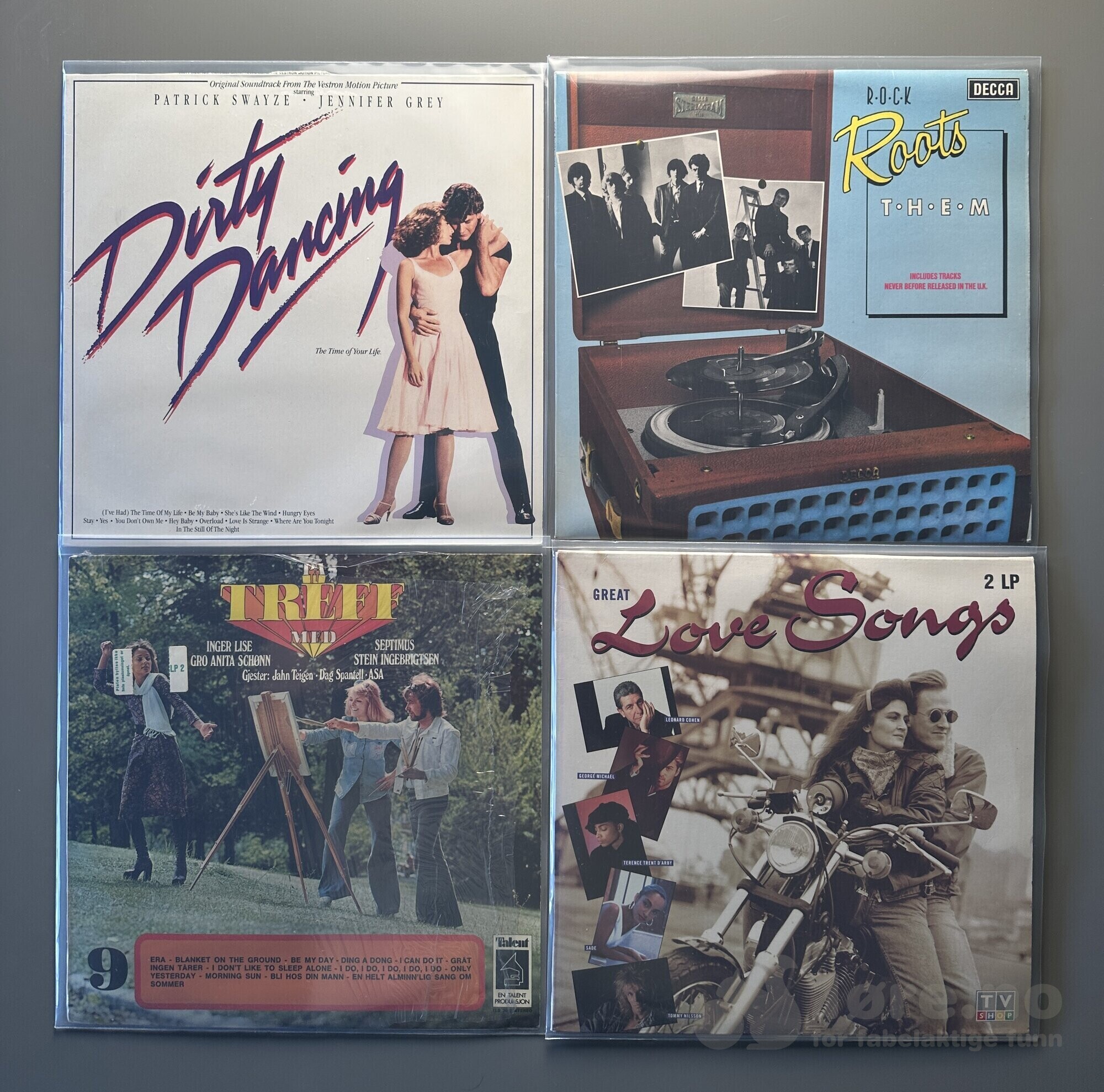 Vinylplater Soundtrack og Samleplater