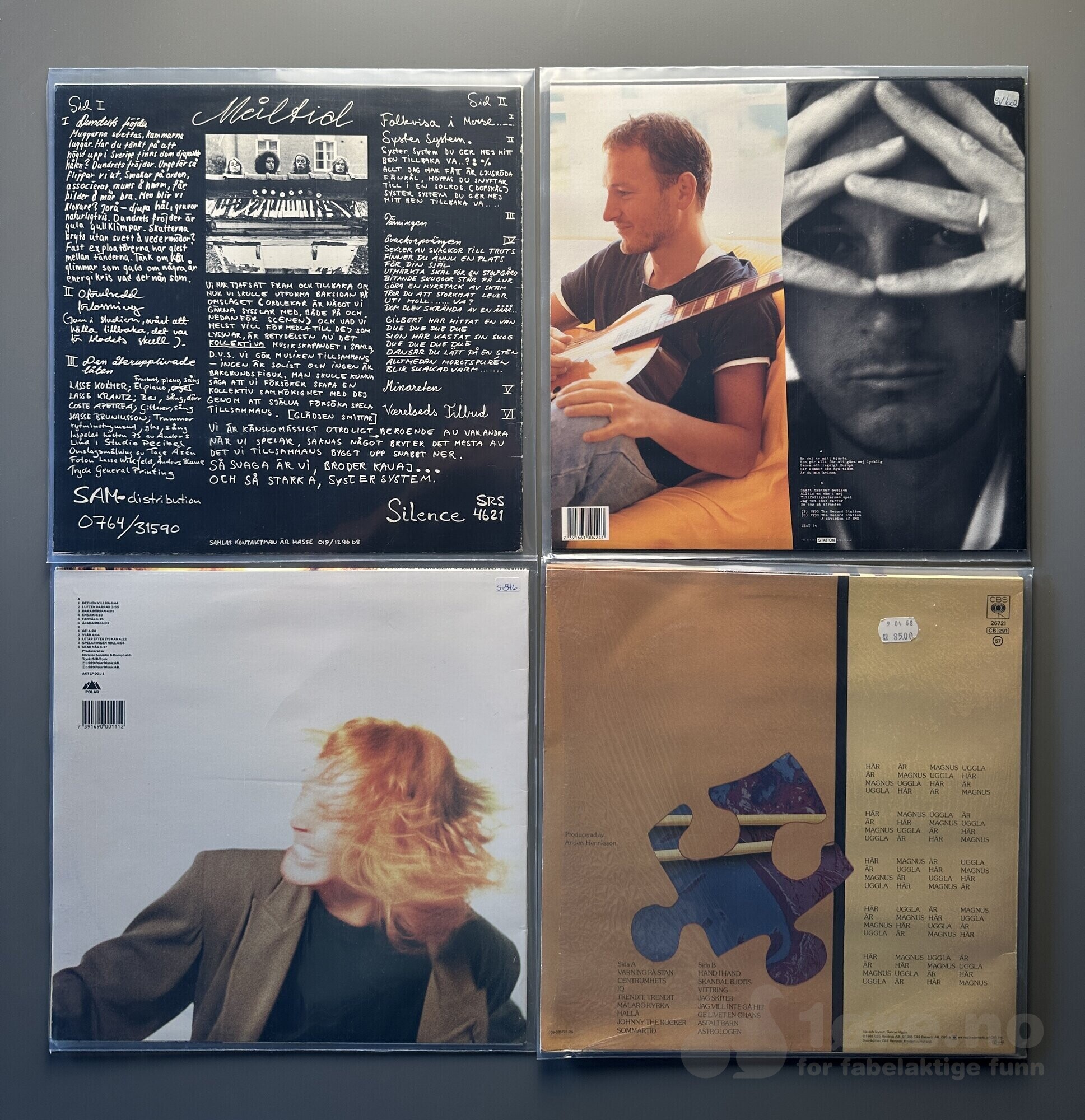 Vinylplater Svenske og Danske artister, bilde 2
