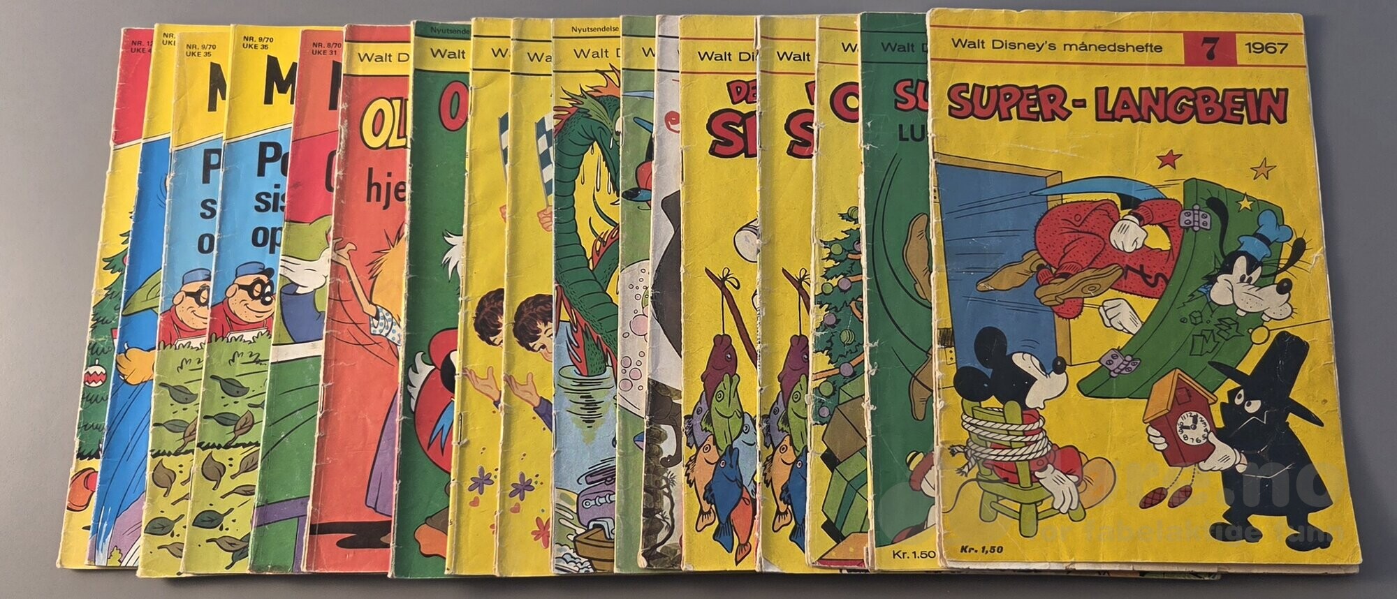 Walt Disney 's månedshefte 1967-1970