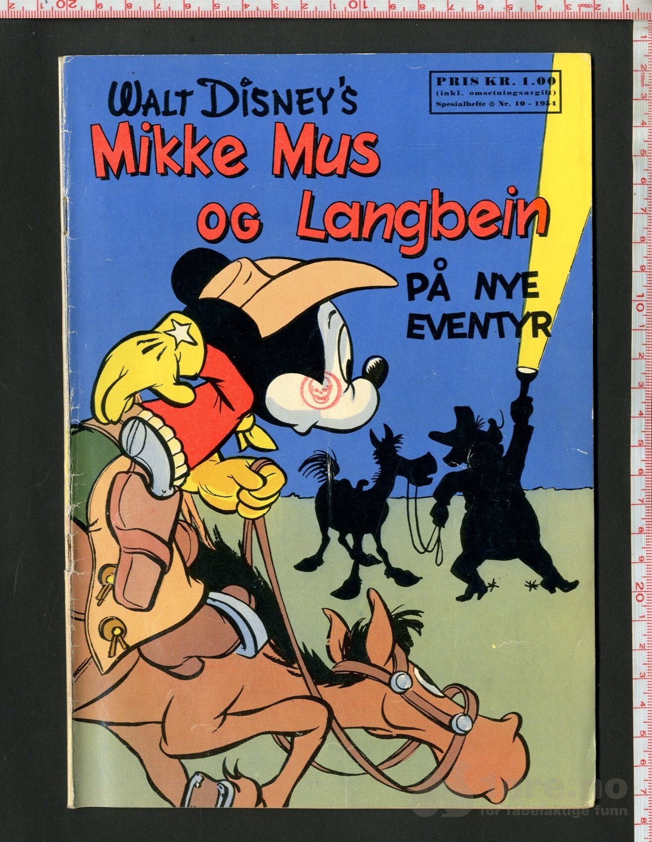 Walt Disney's Serier 1954 nr 10 - Mikke Mus og langbein på nye eventyr