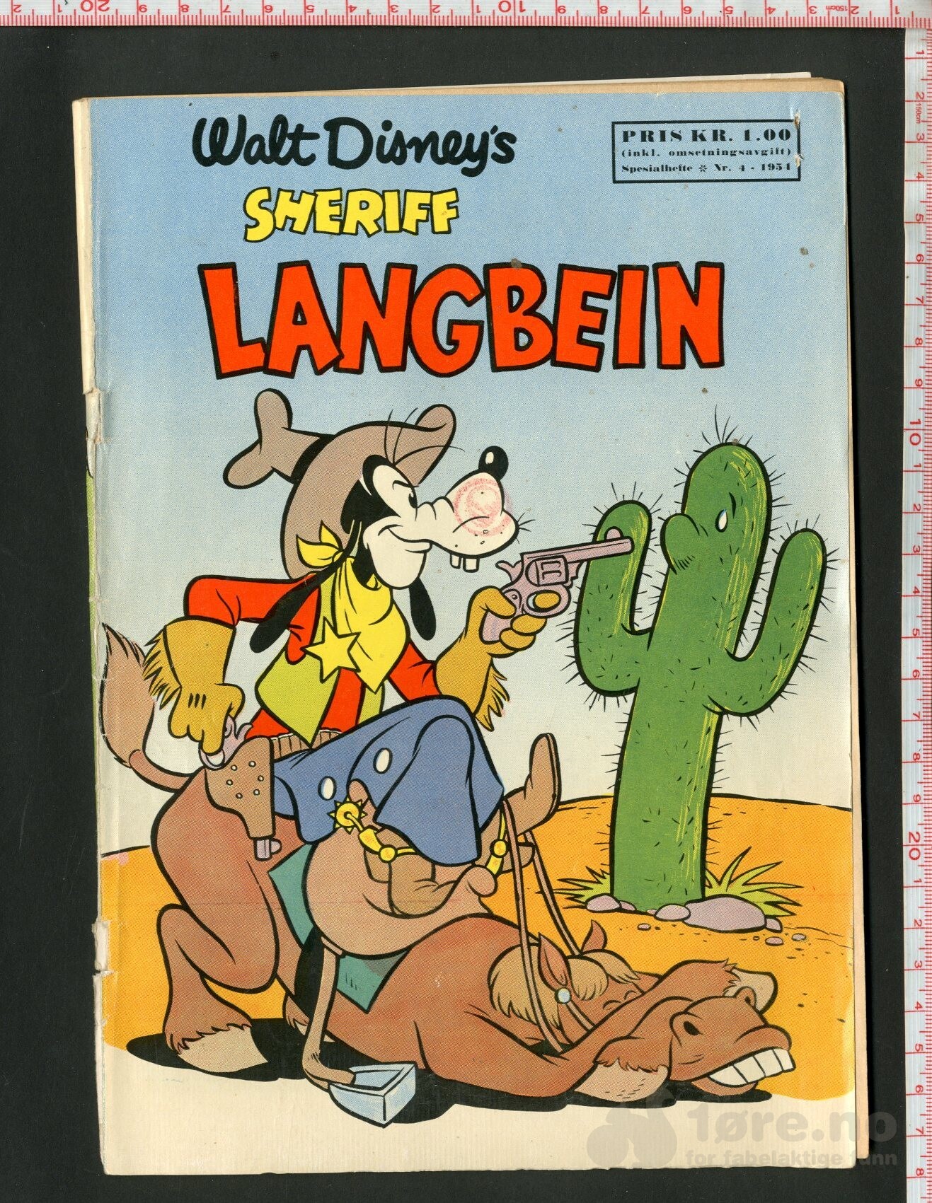 Walt Disney's Serier 1954 nr 4 - Sheriff Langbein