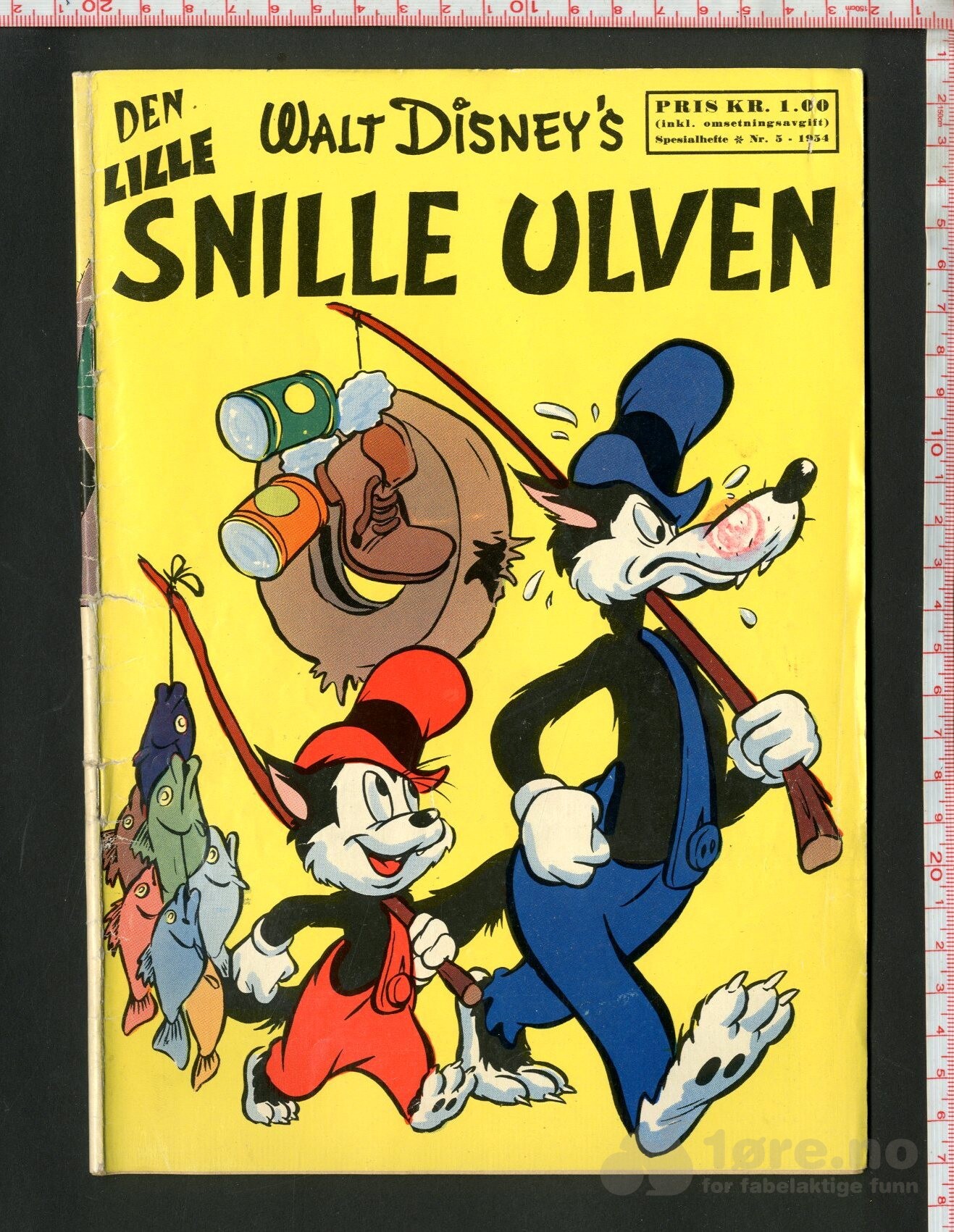 Walt Disney's Serier 1954 nr 5 - Den lille snille ulven