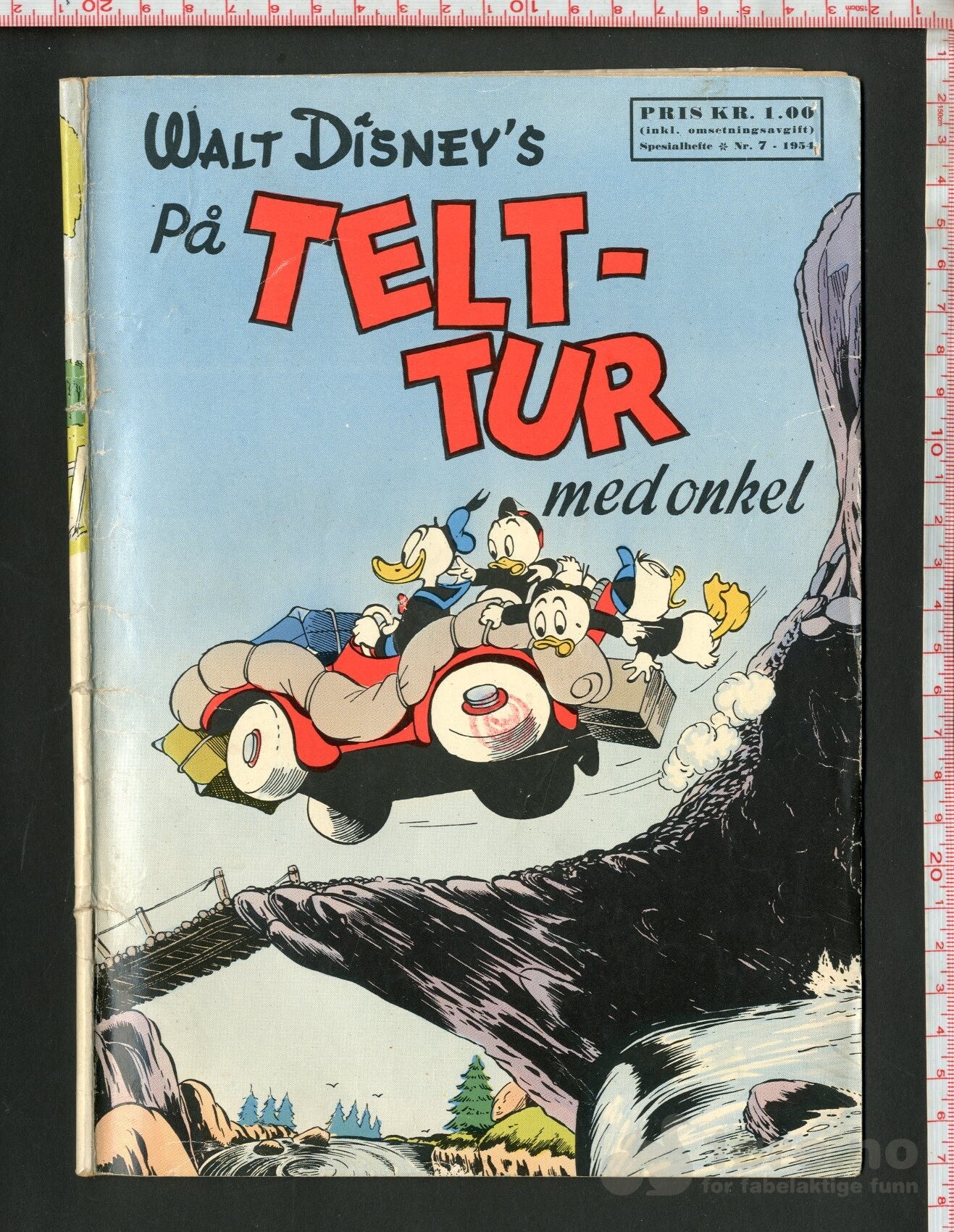 Walt Disney's Serier 1954 nr 7 - På telt-tur med onkel