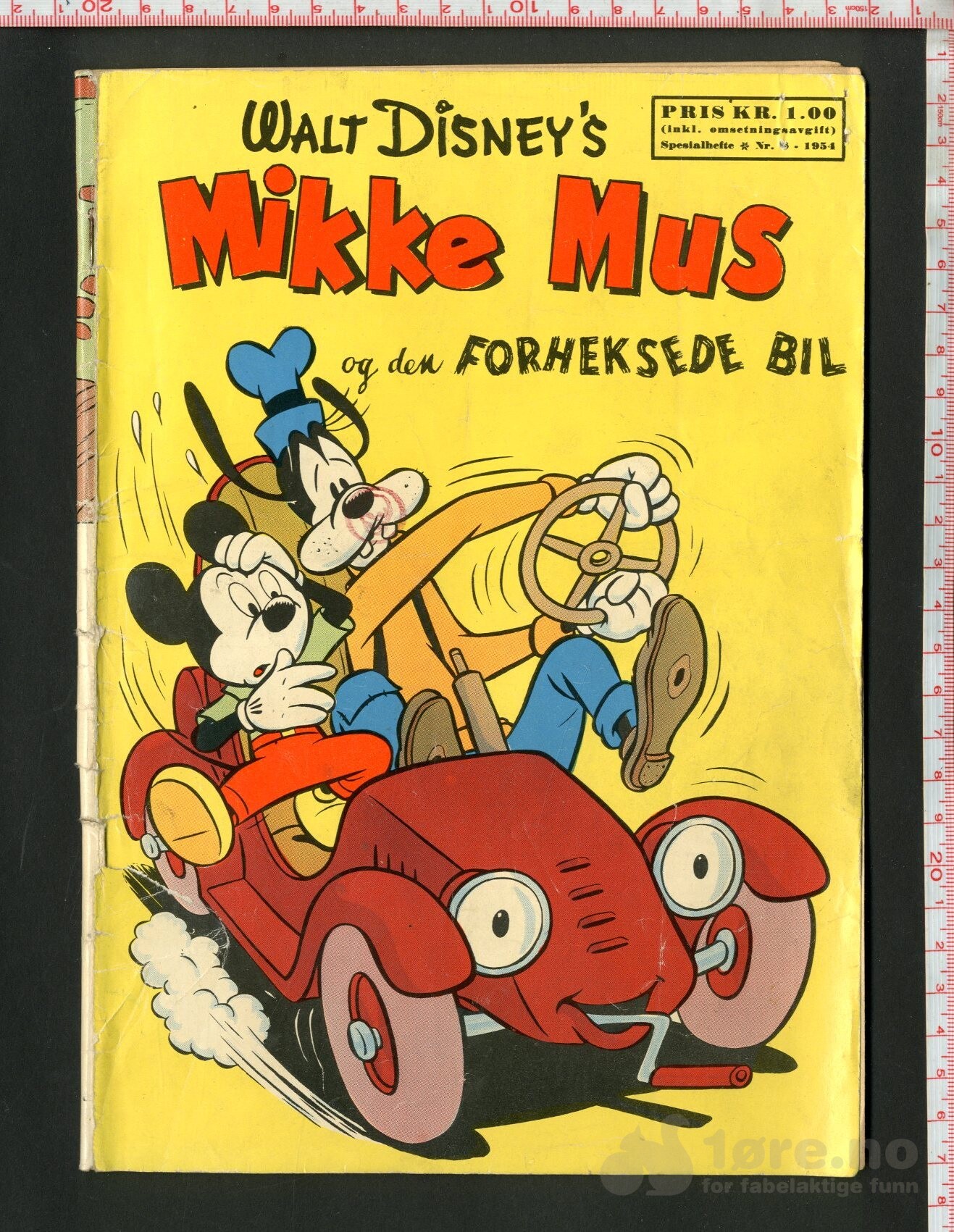 Walt Disney's Serier 1954 nr 8 - Mikke Mus og den forheksede bil