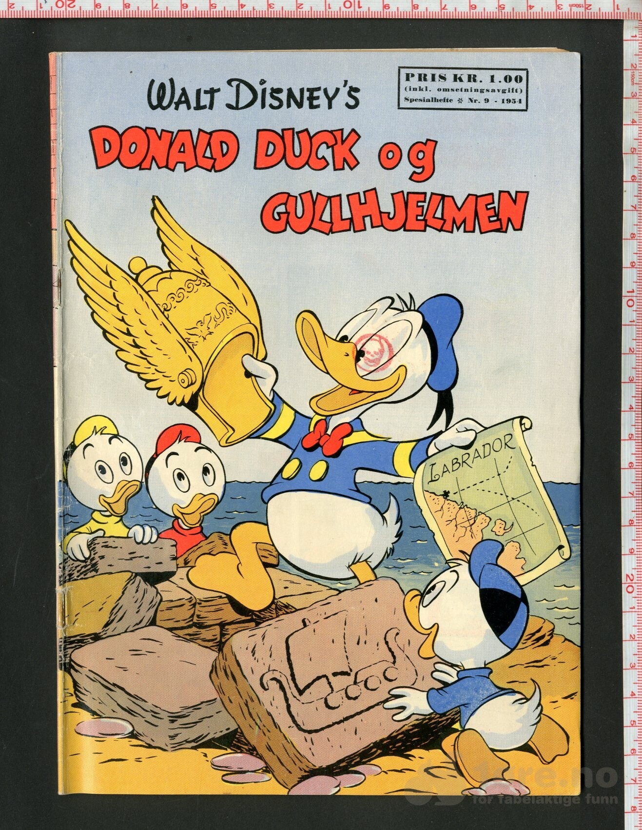 Walt Disney's Serier 1954 nr 9 - Donald Duck og gullhjelmen