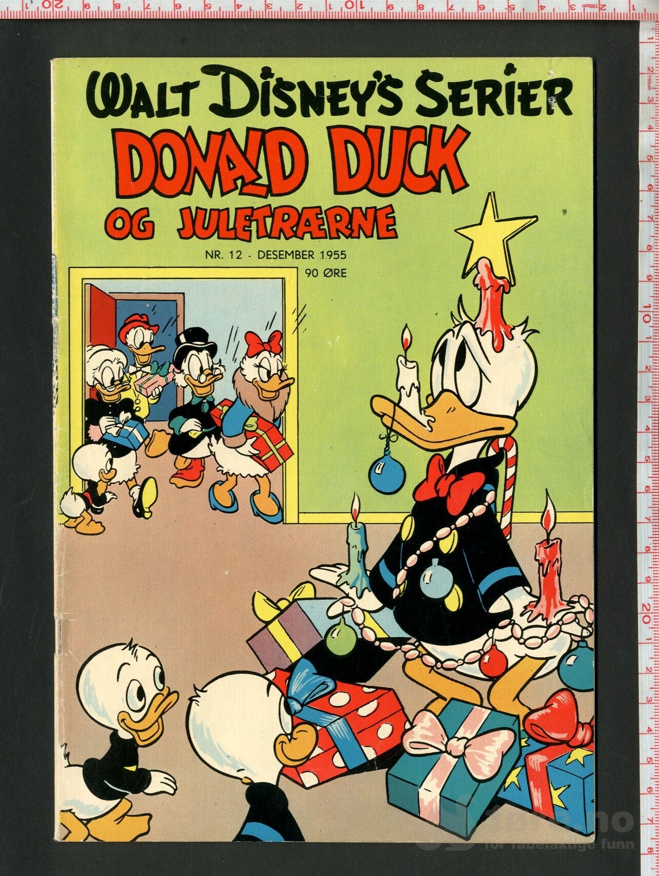 Walt Disney's Serier 1955 nr 12 - Donald Duck og juletrærne
