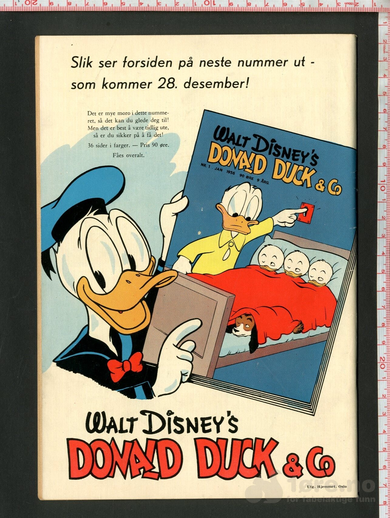 Walt Disney's Serier 1955 nr 12 - Donald Duck og juletrærne, bilde 2