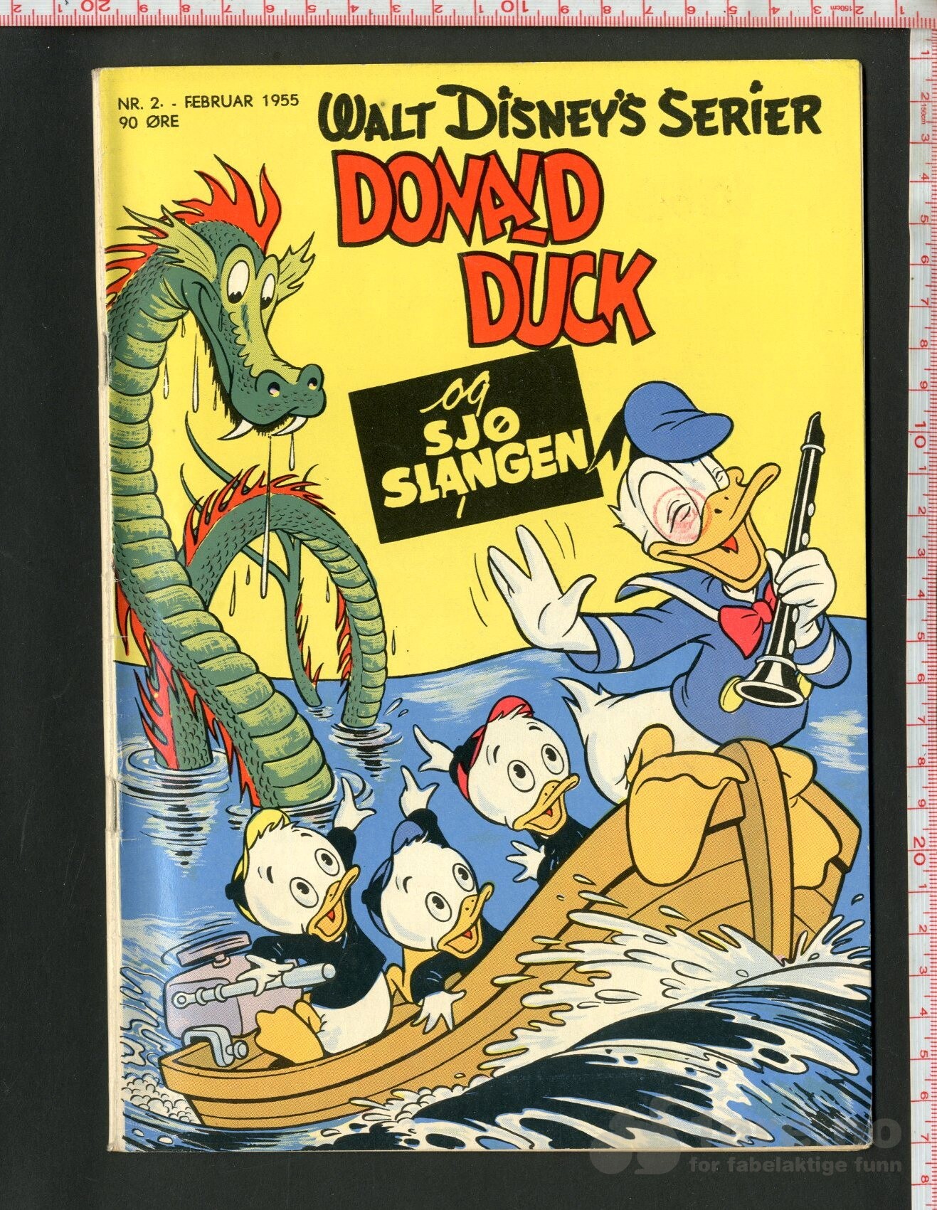 Walt Disney's Serier 1955 nr 2 - Donald Duck og Sjøslangen