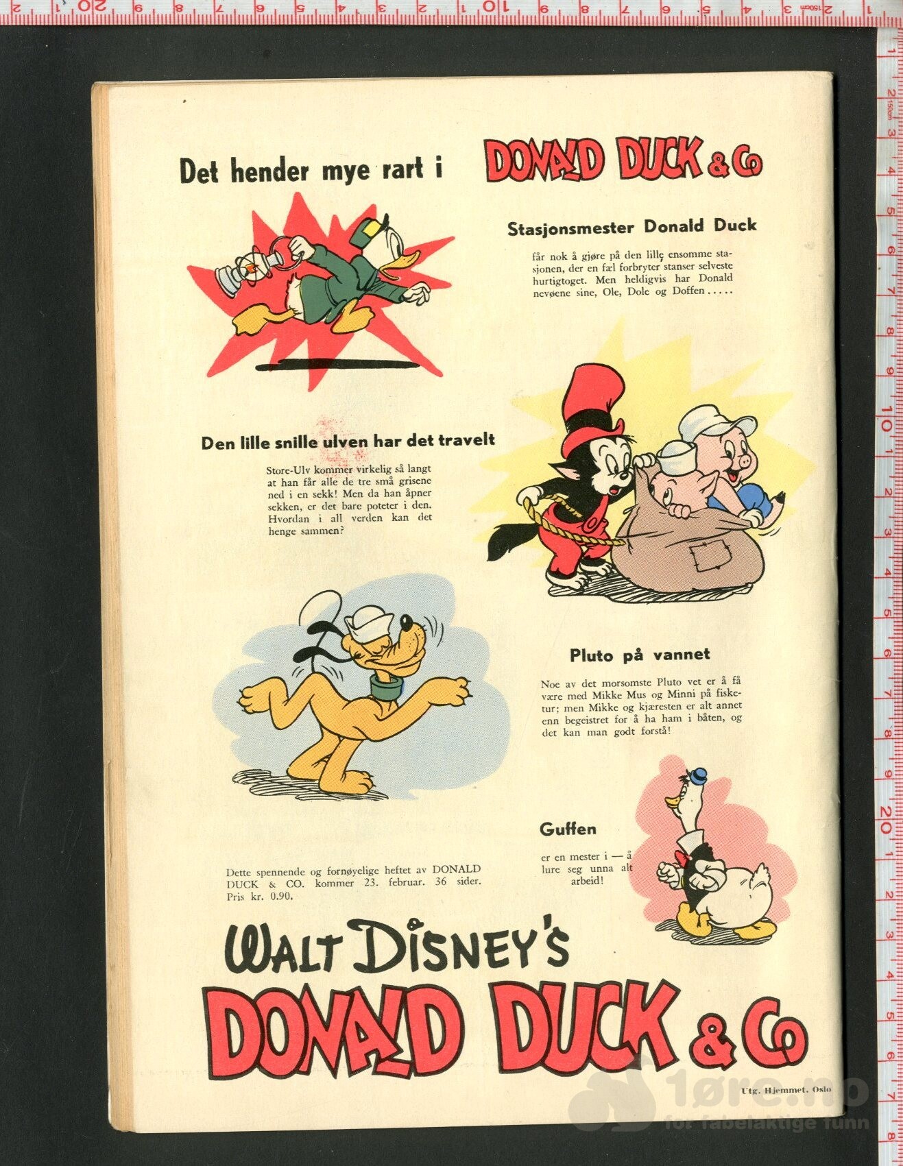 Walt Disney's Serier 1955 nr 2 - Donald Duck og Sjøslangen, bilde 2