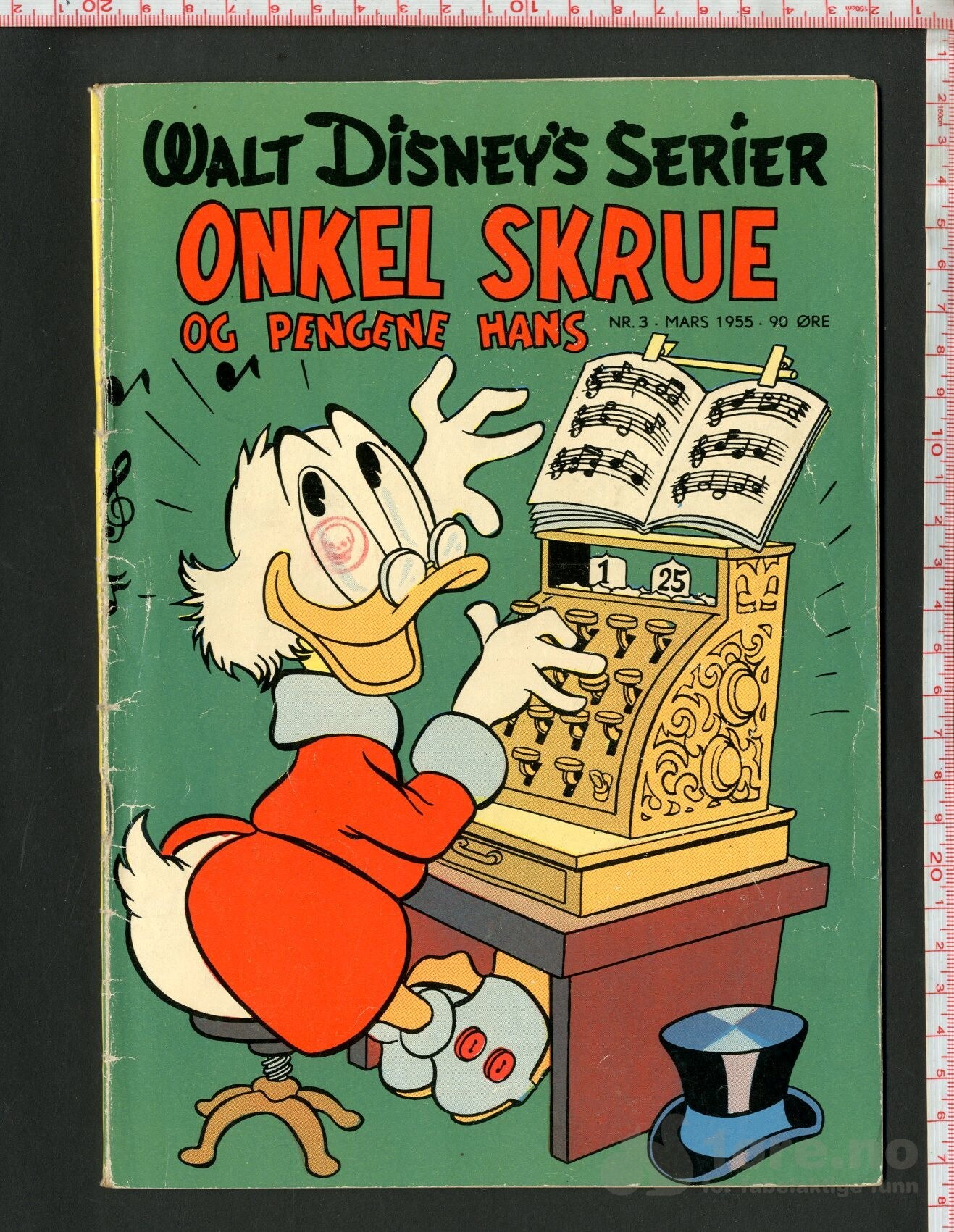 Walt Disney's Serier 1955 nr 3 - Onkel Skrue og pengene hans