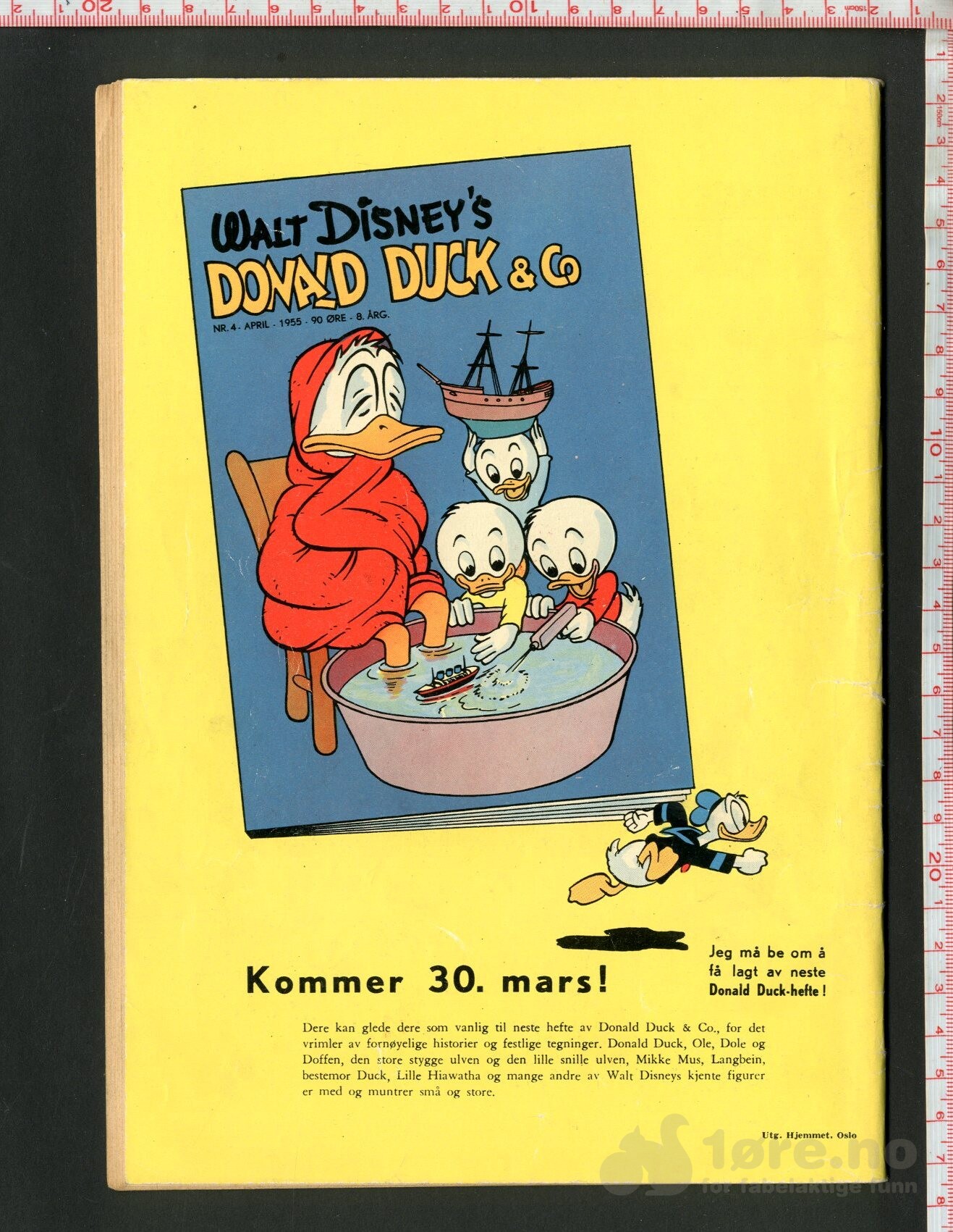 Walt Disney's Serier 1955 nr 3 - Onkel Skrue og pengene hans, bilde 2