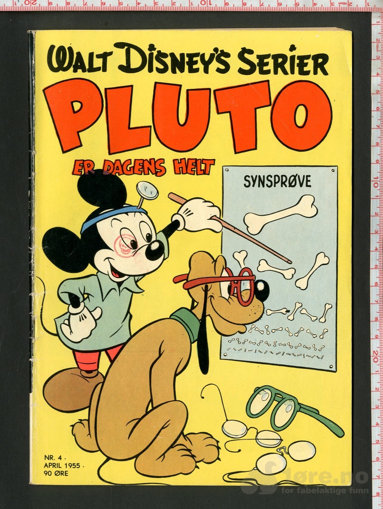 Walt Disney's Serier 1955 nr 4 - Pluto er dagens helt