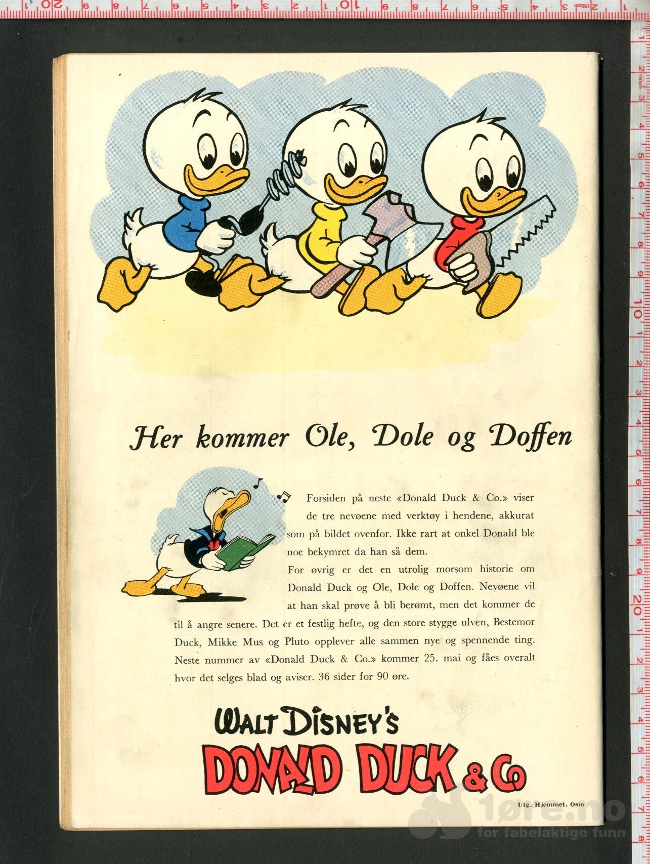 Walt Disney's Serier 1955 nr 5 - Mikke Mus har bråk med svarte-Petter, bilde 2