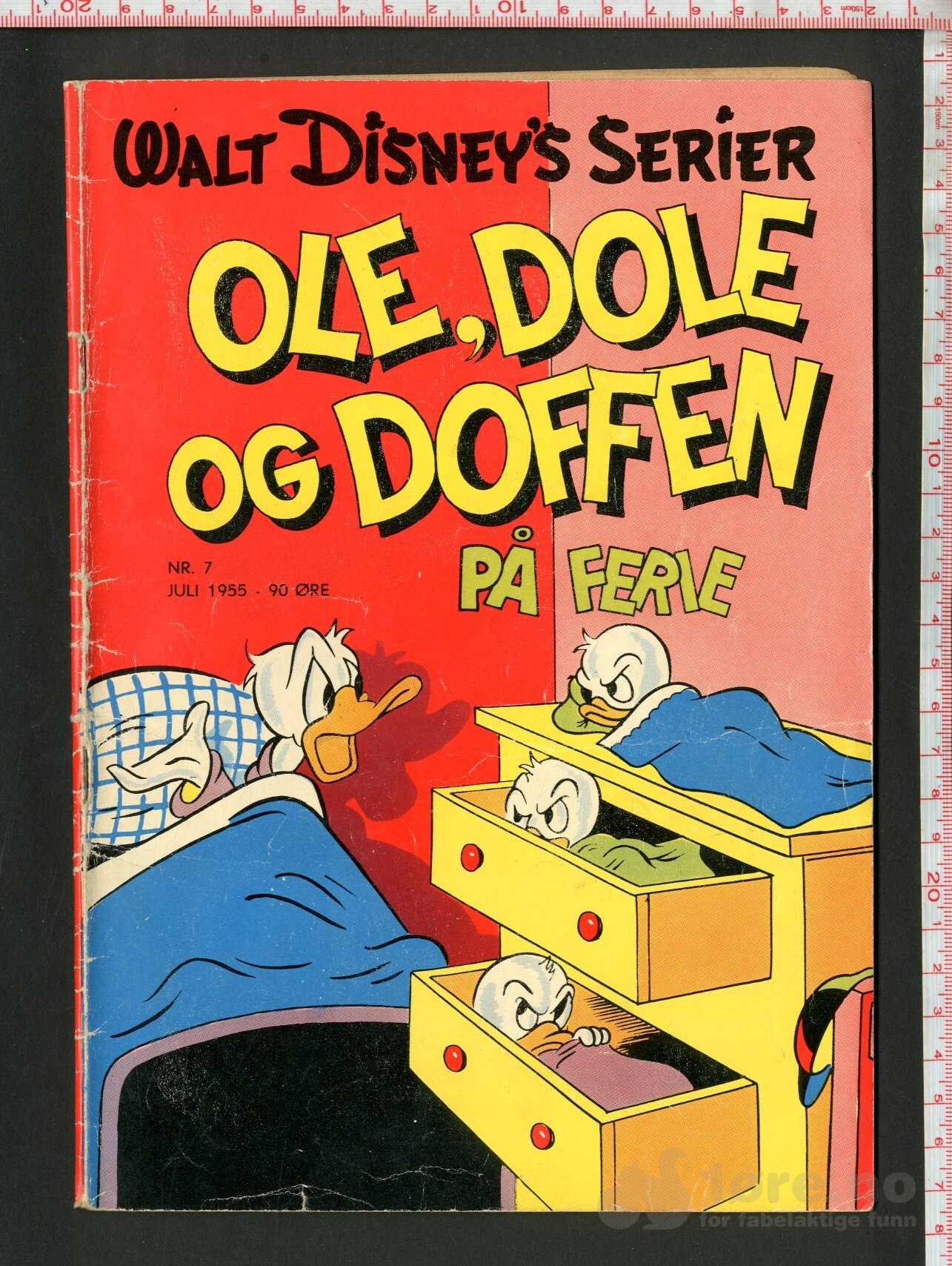 Walt Disney's Serier 1955 nr 7 - Ole, Dole og Doffen på ferie