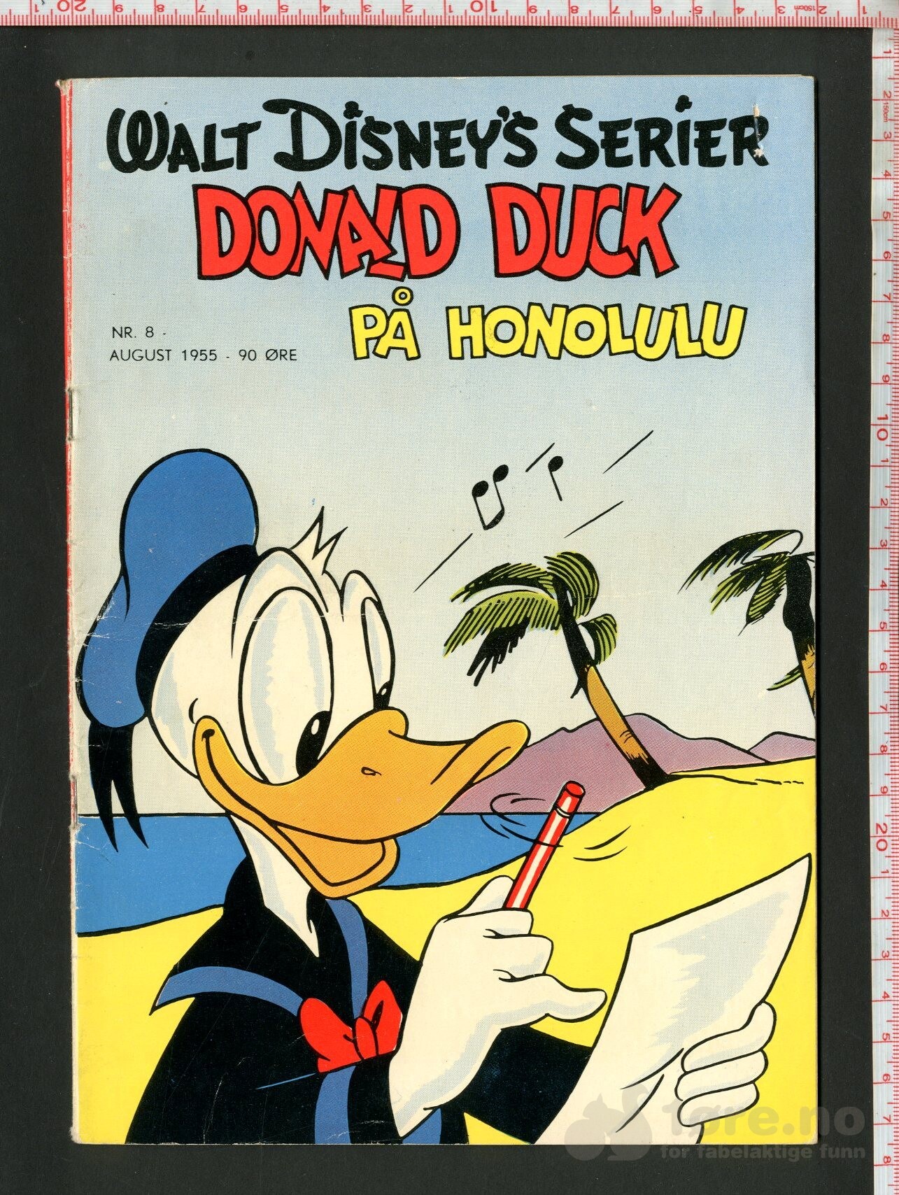 Walt Disney's Serier 1955 nr 8 - Donald Duck på Honolulu