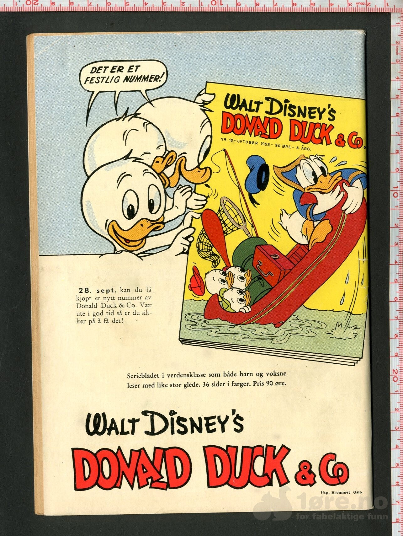 Walt Disney's Serier 1955 nr 9 - Mikke Mus og den ensomme ridder, bilde 2