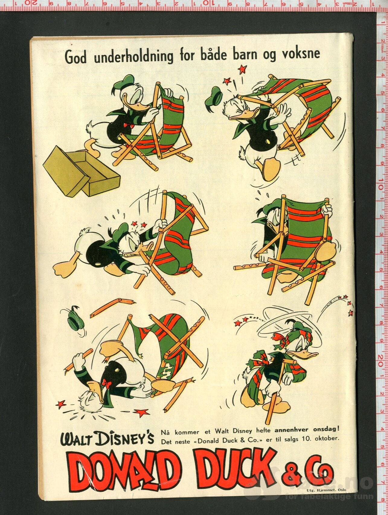 Walt Disney's Serier 1956 nr 10 - Donald Duck og vennene hans, bilde 2