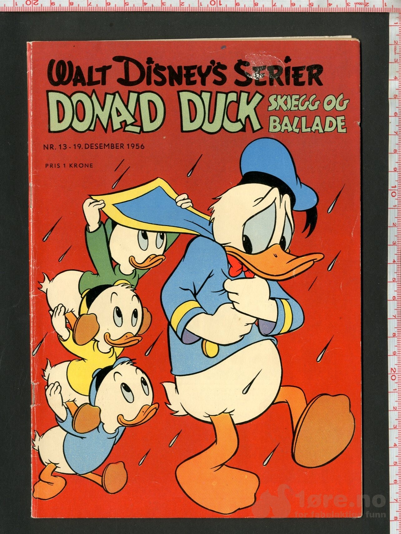 Walt Disney's Serier 1956 nr 13 - Donald Duck skjegg og ballade