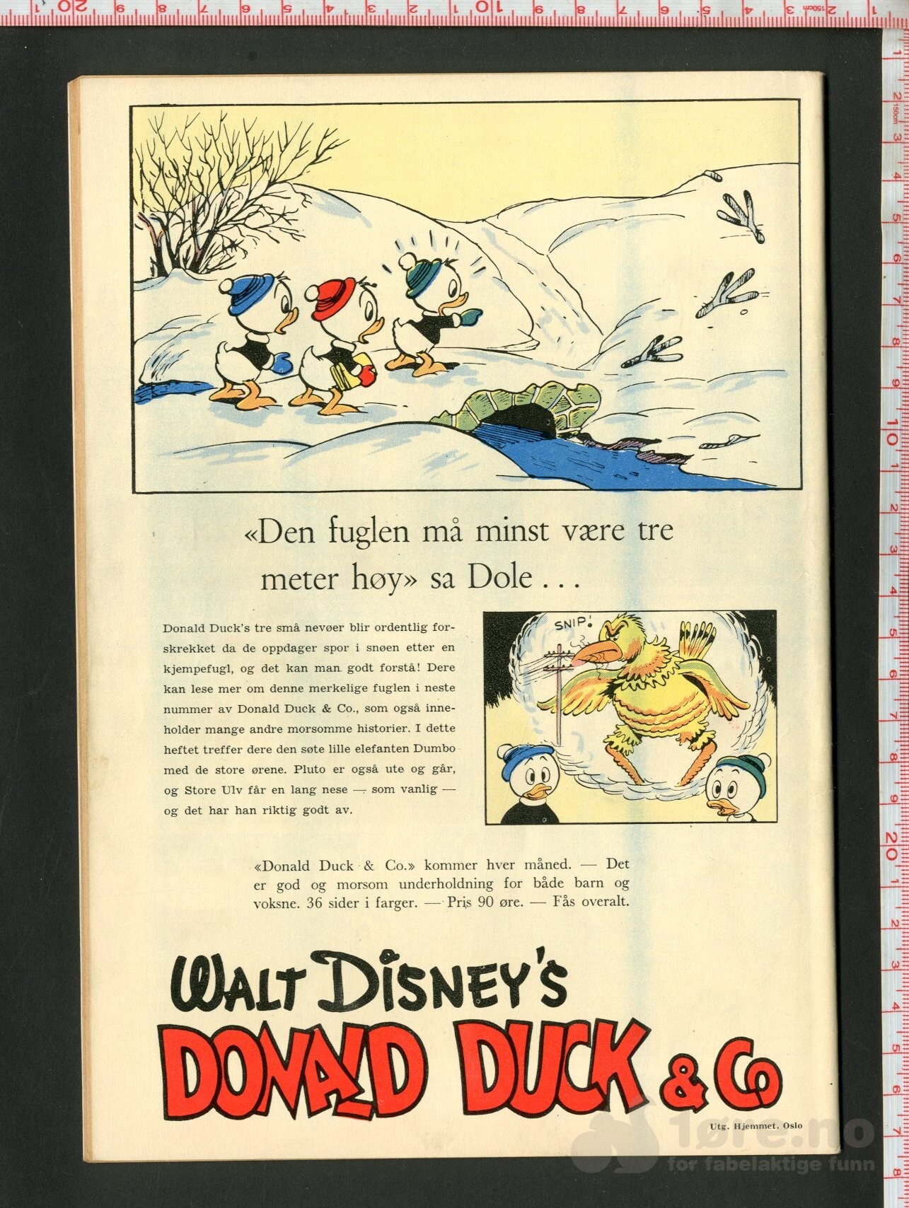 Walt Disney's Serier 1956 nr 4 - Langbein, bilde 2