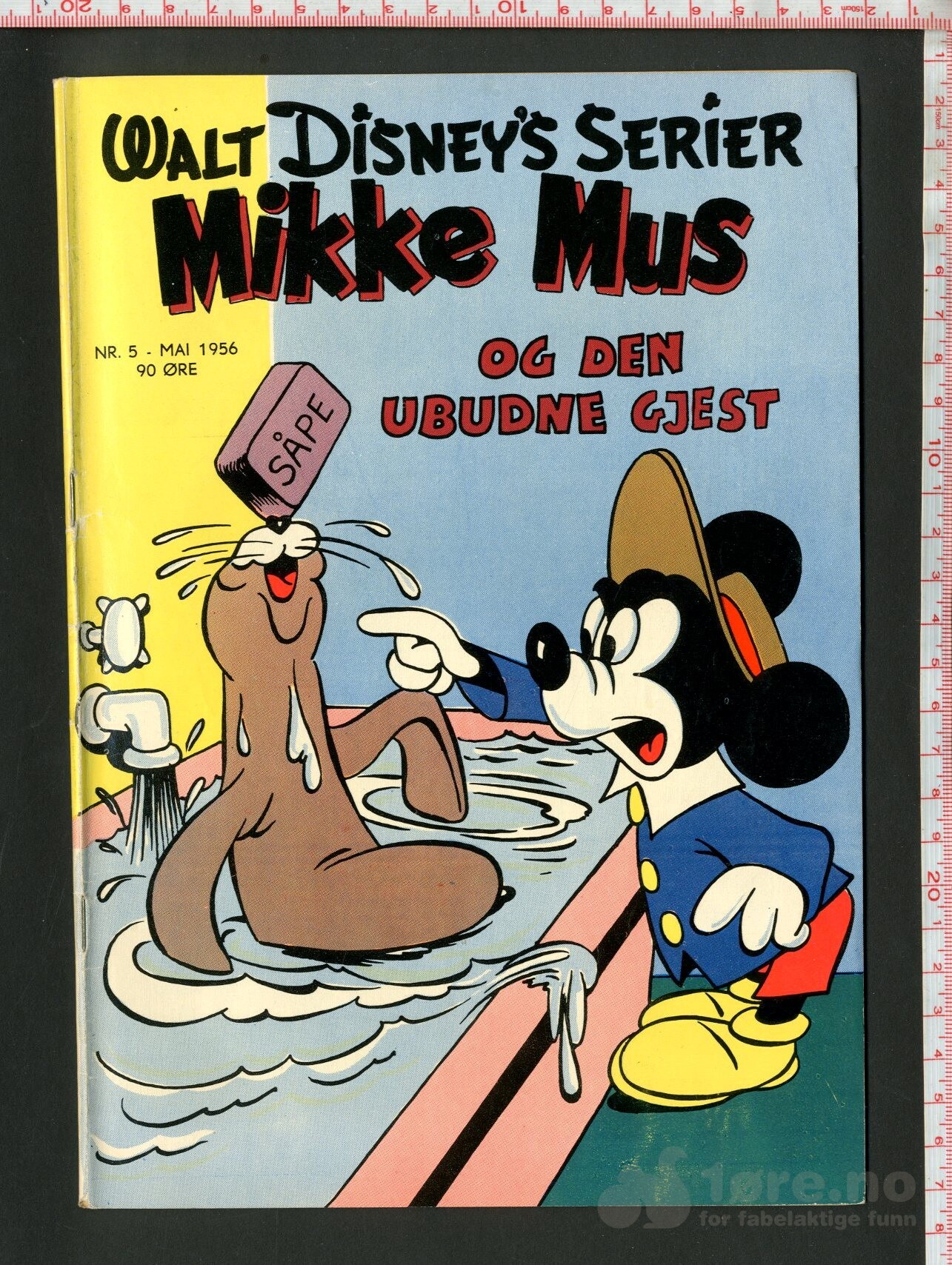 Walt Disney's Serier 1956 nr 5 - Mikke Mus og den ubudne gjest