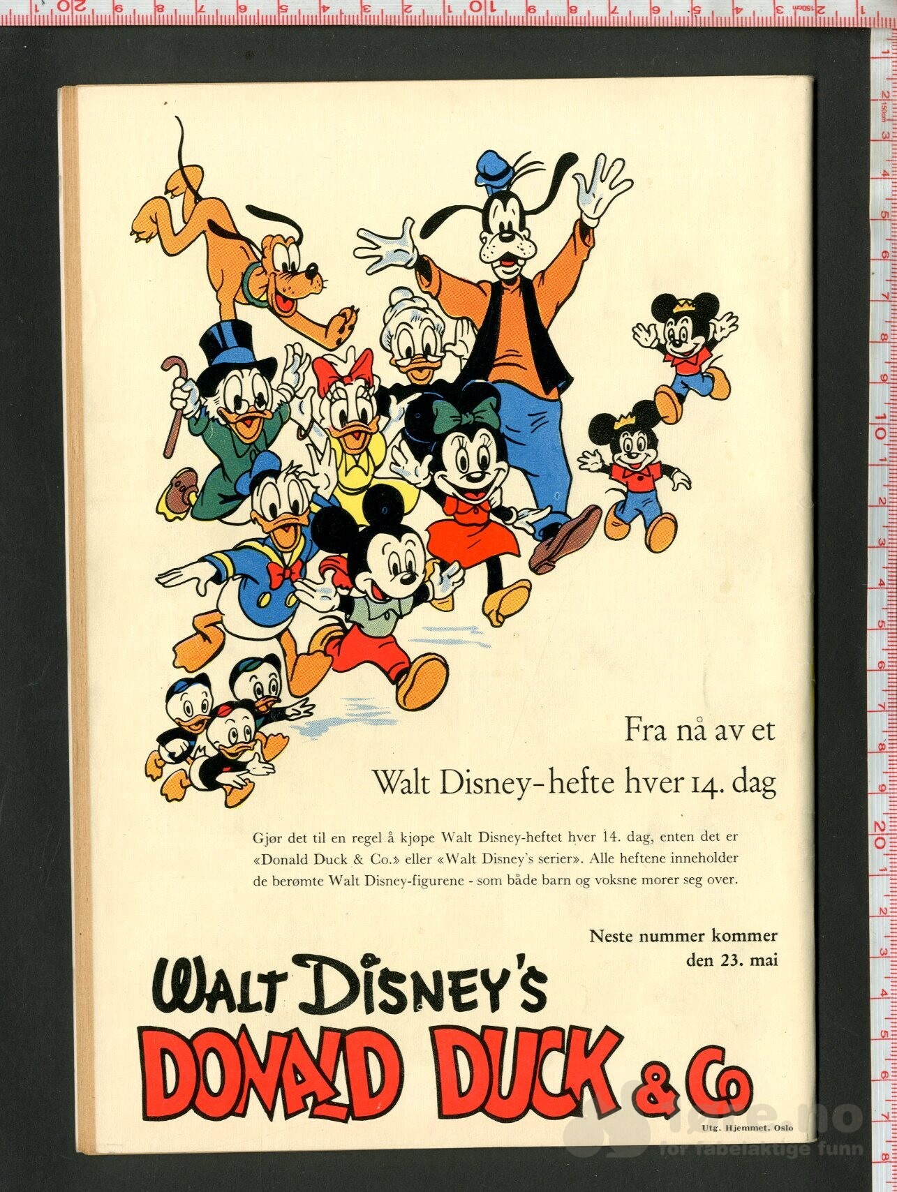 Walt Disney's Serier 1956 nr 5 - Mikke Mus og den ubudne gjest, bilde 2