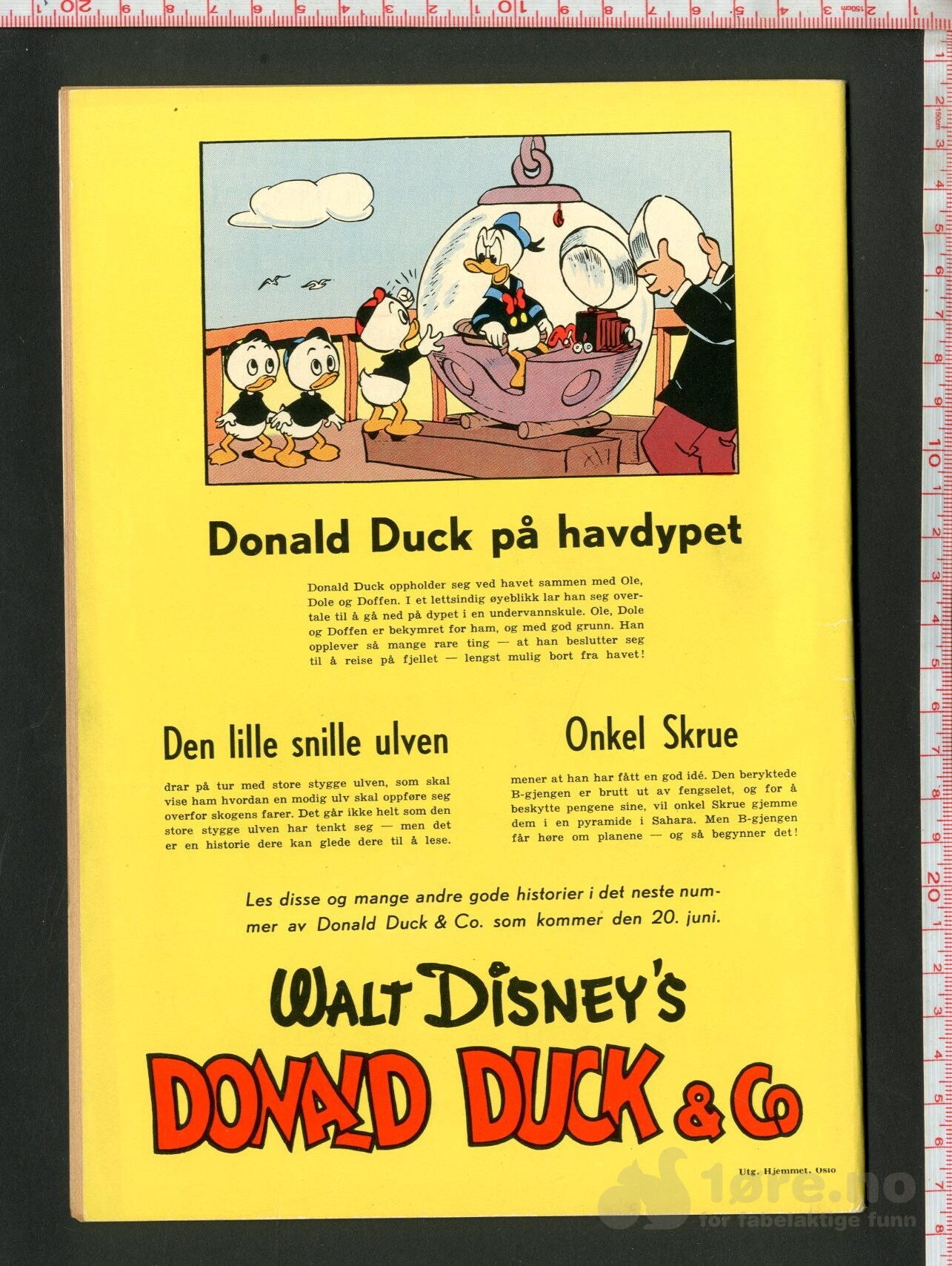 Walt Disney's Serier 1956 nr 6 - Ferie-Parade, bilde 2