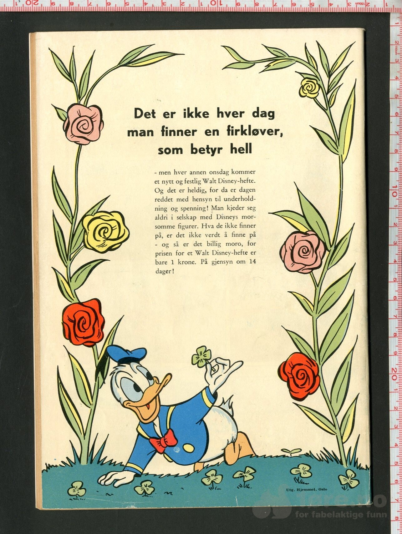 Walt Disney's Serier 1956 nr 7 - Donald Duck og det gamle slottet, bilde 2