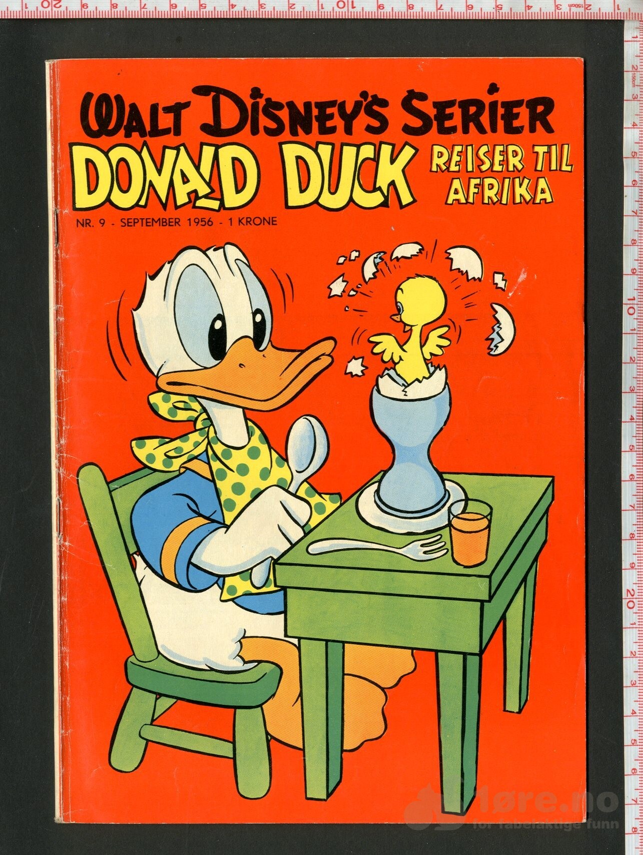 Walt Disney's Serier 1956 nr 9 - Donald Duck reiser til Afrika