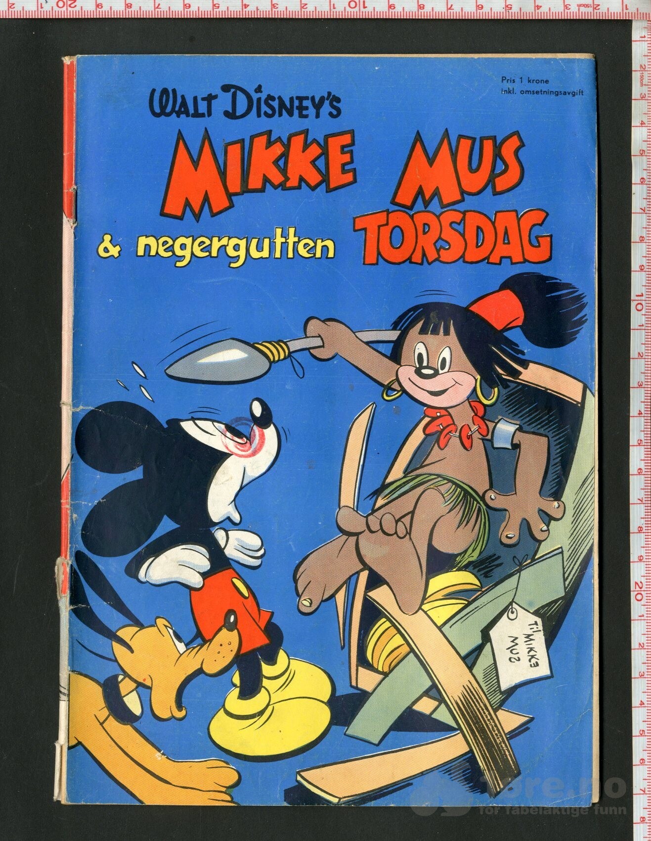 Walt Disney's Serier - Mikke Mus og negergutten Torsdag 1953