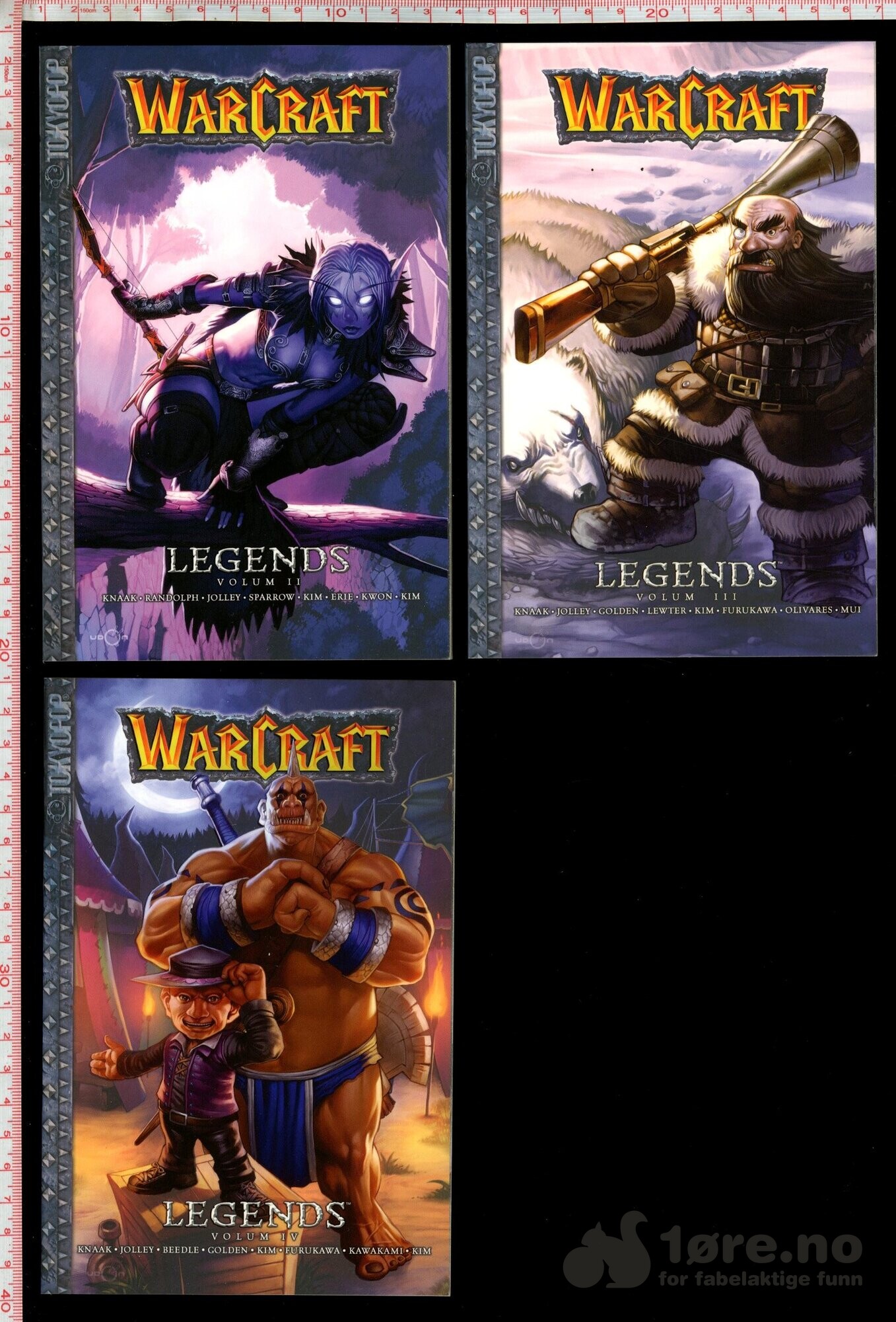 Warcraft Legends Nr.2-4 Bokhandel utgaver