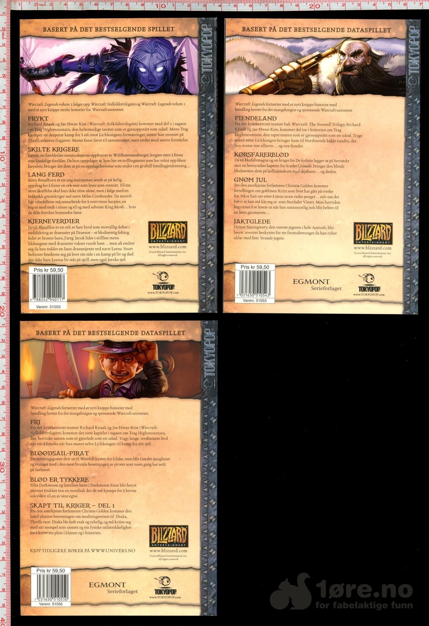 Warcraft Legends Nr.2-4 Bokhandel utgaver, bilde 2