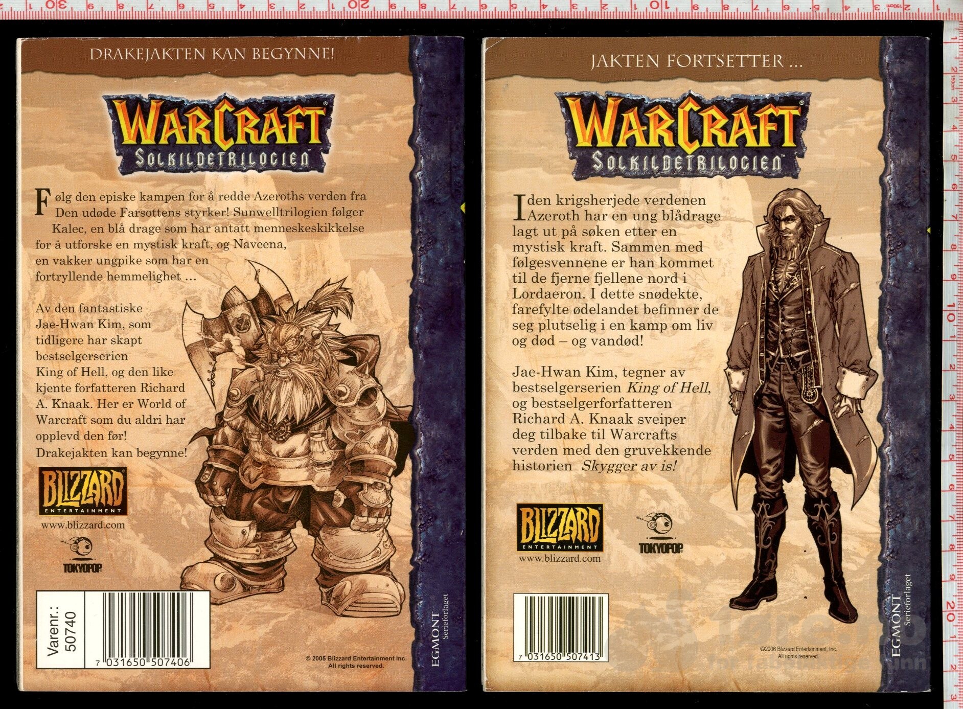 Warcraft Solkildetrilogien Nr.1-2 Bokhandel utgaver, bilde 2