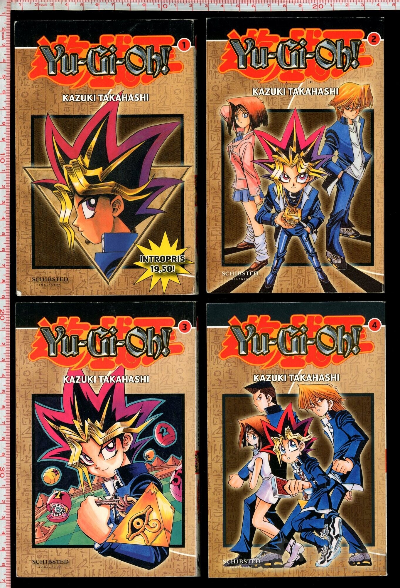 Yu-Gi-Oh! Nr.1-4, 6-10