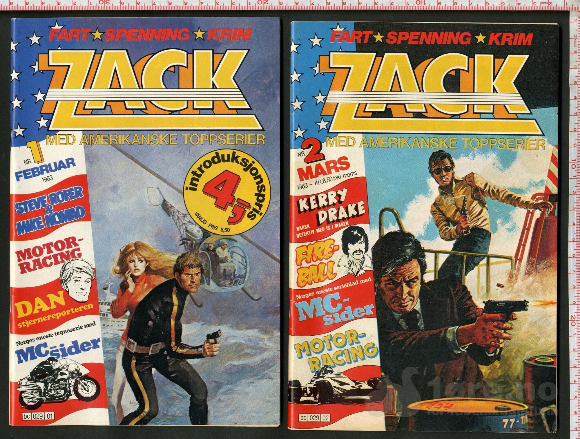 Zack med amerikanske toppserier 1983