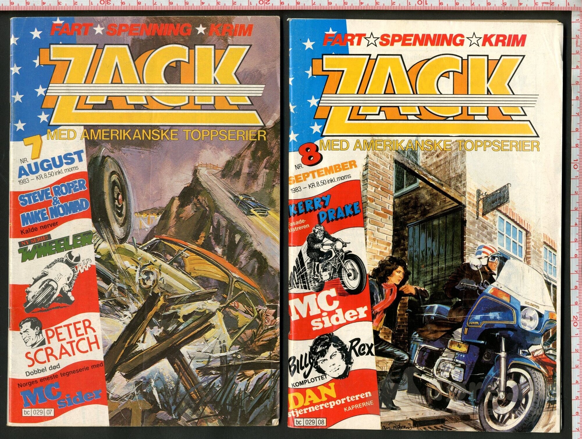Zack med amerikanske toppserier 1983, bilde 4